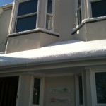 our office in snow